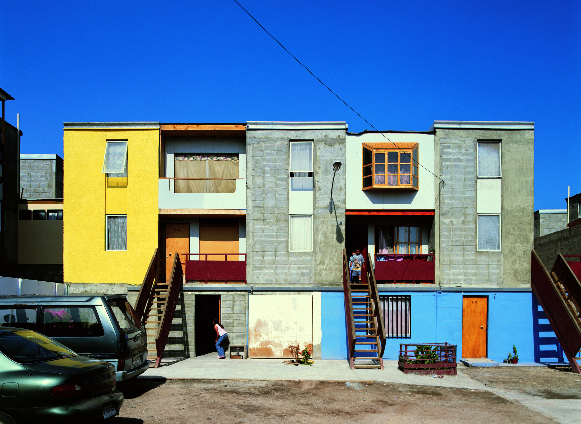 Quinta Monroy incremental housing in Iquique